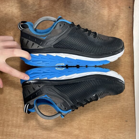 Hoka One One Arahi 2 Men's Size 9.5 Blue Running Shoe - Picture 6 of 9